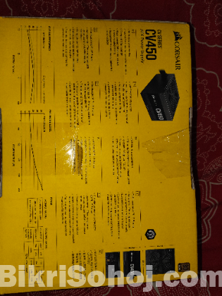 Corsair Cv 450w 80+ Pluse Bronze Certified Non Modular